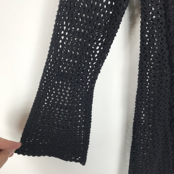 **SOLD**Free People XS Rosalind Swit Black Crochet Dress - Picture 4 of 8